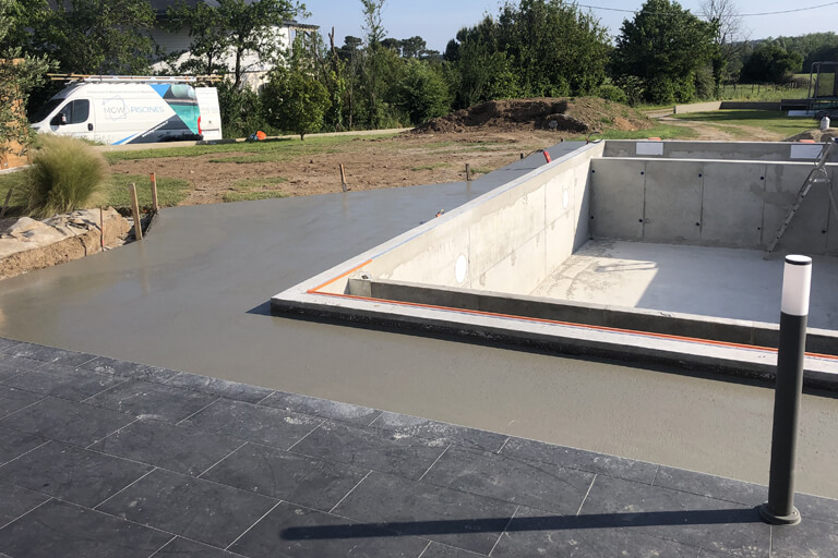 Création de piscine à Kervignac